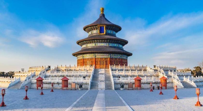 Yitingzhenshe Hotel Beijing Qianmen Exterior foto